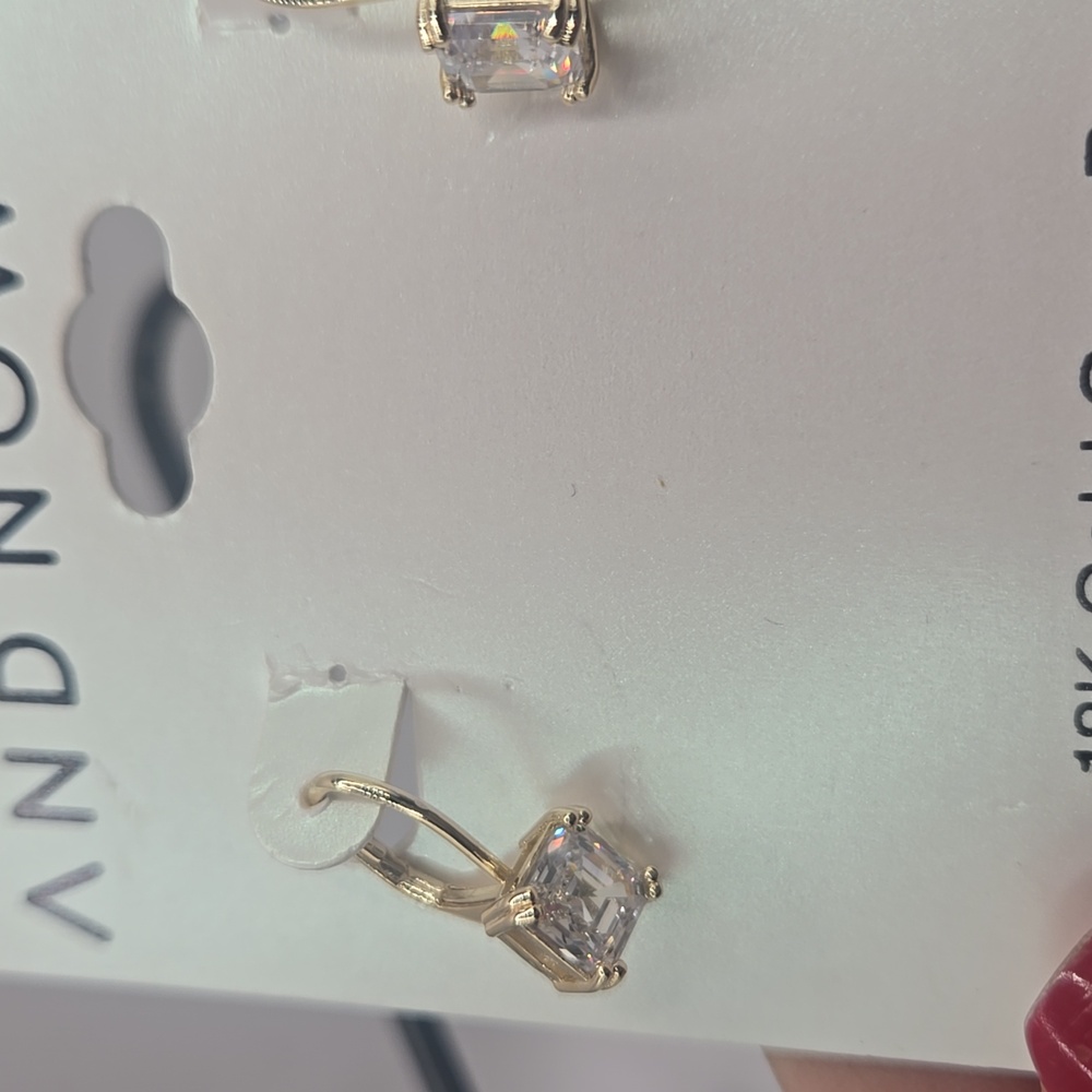 And Now This Gold Earrings - Picture 4 of 4
